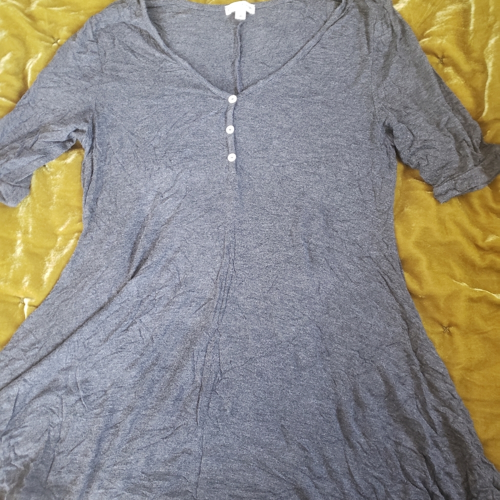 Cute gray dress size large